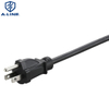 US de 5-15p 125v 3 pinos Extensão CA CA.