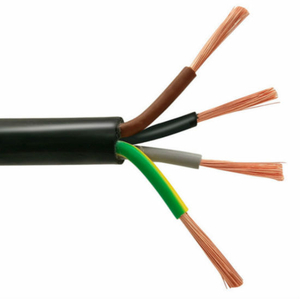 Ambientalmente amigável PVC isolado 300/300V H03VV-F FIRE elétrico de cobre encalhado
