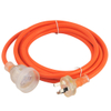 Austrália Nova Zelândia Oceania 5m Extensão de serviço pesado CABO 15A 240V 2400W RCM APROVADO RCM APROVADO 