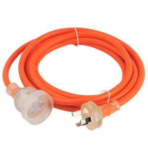 Austrália Nova Zelândia Oceania 5m Extensão de serviço pesado CABO 15A 240V 2400W RCM APROVADO RCM APROVADO 