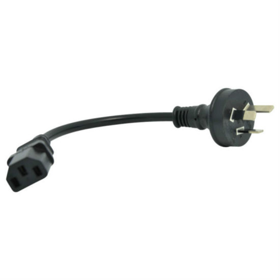 Australiano 3 pino 10A 250V CA Factory do cabo de alimentação