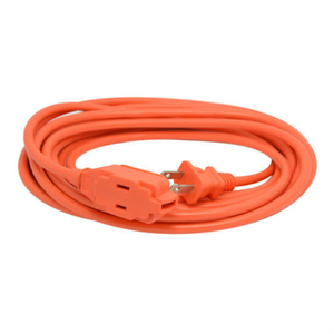 8ft America Type Extension Cord 18AWG com 2 tomadas de extensão de potência soquete