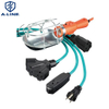 15m Standard US 3-Outlet 13A 125V CAB CANTO DE EXTENSÃO DE POWER