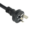 Normalmente 10A H05VV-F 3*1mm2 Leads de extensão australiana com certificação SAA