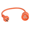 Normalmente 10A H05VV-F 3*1mm2 Leads de extensão australiana com certificação SAA