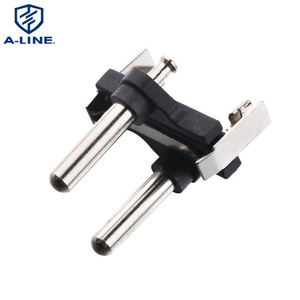 250 V 2 Prong AC Inserções de plugue de energia do conector (AL-414)
