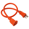 North America Standard UL listado 10 pés 16/3 13A/125V Cordão de extensão para serviço pesado externo interior