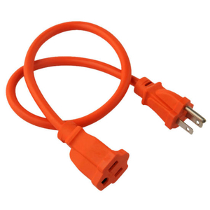North America Standard UL listado 10 pés 16/3 13A/125V Cordão de extensão para serviço pesado externo interior