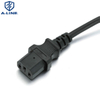 VDE aprovado pelo PVC isolado 10A C13 C14 Conector Cabo de alimentação