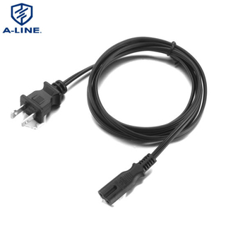 Hot Sale Ul aprovado pelo cabo de alimentação de 2 pinos com conector C7