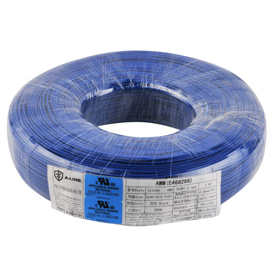 Fio elétrico de PVC UL1569