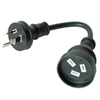 Normalmente 10A H05VV-F 3*1mm2 Leads de extensão australiana com certificação SAA