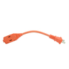 8ft America Type Extension Cord 18AWG com 2 tomadas de extensão de potência soquete