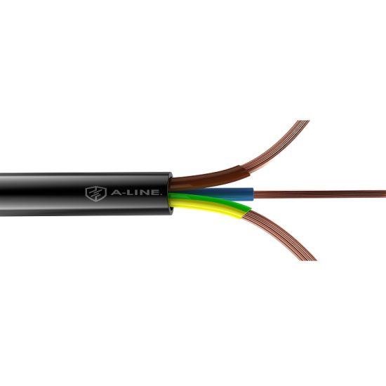 Aprovação do VDE Padrão Europeu de alta qualidade PVC Power Electrical Cord