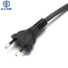 Brasil 10A 250V Dois pinos CA Power Cord Factory