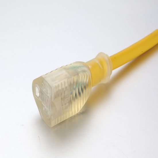 Fabricação Profissional Indoada transparente para fortes 3 pinos CANTO DE EXTENSÃO DE POWER 16A 125V