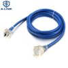 Cordão de extensão transparente da Austrália 10m com 10a, 250V, H07VV-F 3*1,5mm2 