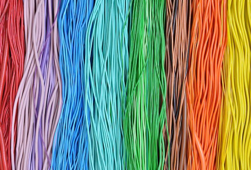 Cores comuns de fio elétrico