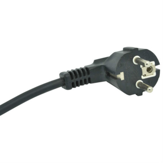 Standard European 10a 3 pinos Extensão cabo de alimentação com conector C13