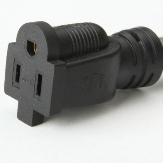  27 ft 16/3 SJTW Cord Round 3 plugue plugue de 120V Fio de extensão para serviço pesado externo de 120V