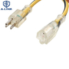 16WG 20m Cordão de extensão transparente ao ar livre de 20m 