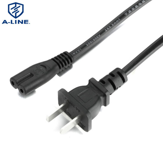 Hot Sale Ul aprovado pelo cabo de alimentação de 2 pinos com conector C7