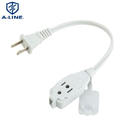 Padrão do ar livre dos EUA 110V 6 pés de extensão Cul Certified for America Canada México