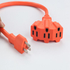 North America Standard Indoor Outdoor Hovery Duty Extension Cord 10/3 AWG SJTW 15A 125V 1875W