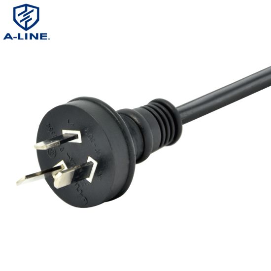 Austrália 10A cabo de alimentação 3 pinos com conector C13