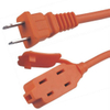 8ft America Type Extension Cord 18AWG com 2 tomadas de extensão de potência soquete