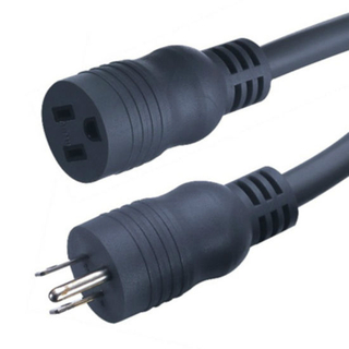 16awg 20m Us Outdoor 3 Pin Power Extension Cord
