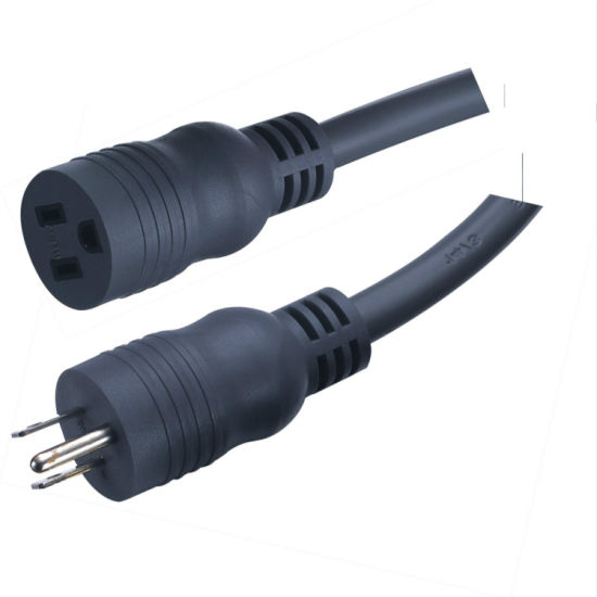 16awg 20m Us Outdoor 3 Pin Power Extension Cord