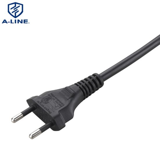 Brasil 10A 250V Dois pinos CA Power Cord Factory