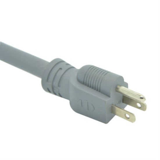  27 ft 16/3 SJTW Cord Round 3 plugue plugue de 120V Fio de extensão para serviço pesado externo de 120V