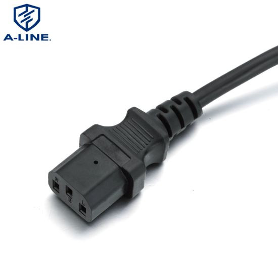 Austrália 10A cabo de alimentação 3 pinos com conector C13
