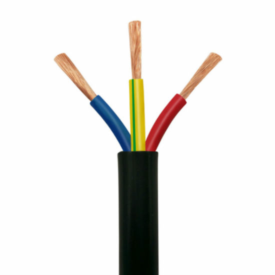 Ambientalmente amigável PVC isolado 300/300V H03VV-F FIRE elétrico de cobre encalhado