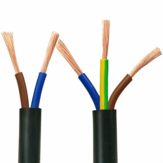 Amostra grátis H03VV-F 300/300V fábrica de fios elétricos de cobre encalhada