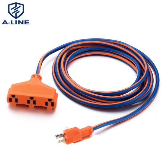 15m Standard US 3-Outlet 13A 125V CAB CANTO DE EXTENSÃO DE POWER