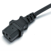 Standard European 10a 3 pinos Extensão cabo de alimentação com conector C13