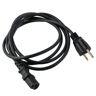 US de 5-15p 125v 3 pinos Extensão CA CA.
