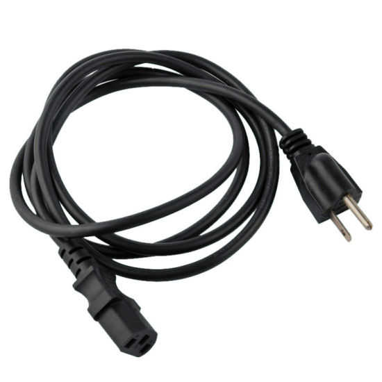 US de 5-15p 125v 3 pinos Extensão CA CA.