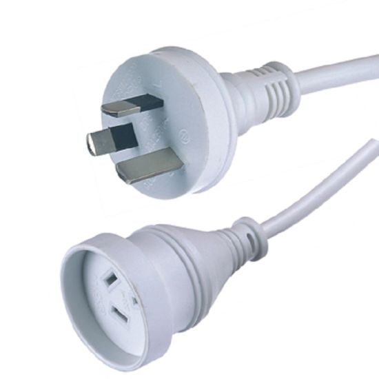 15A 250V Australian Three Pins Extensão pesada Cordh07VV-F 3*1,5mm2 com certificação SAA 