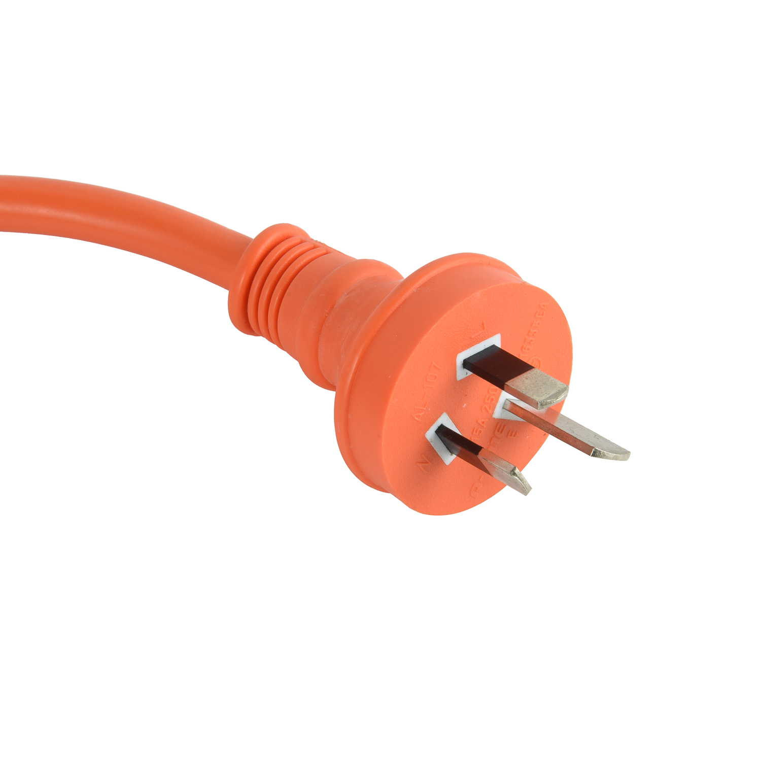 Normalmente 10A H05VV-F 3*1mm2 Leads de extensão australiana com certificação SAA